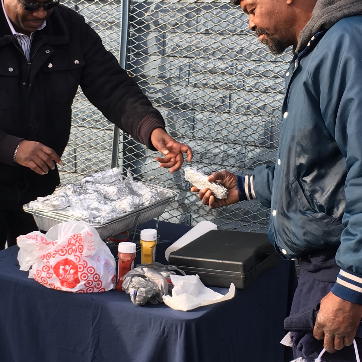 Generous Giving Detroit — handing out meals to the community