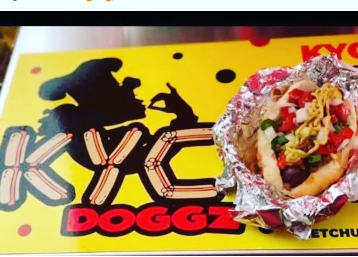 KYC Doggz logo with a loaded doggz